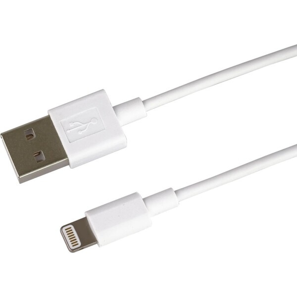 PremiumCord USB-A/Lightning napájecí kabel 0,5m bílý