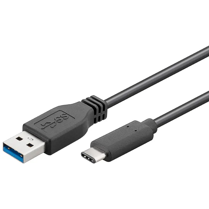 PremiumCord USB-C/USB-A napájecí kabel 40W 1m černý