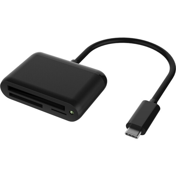 PremiumCord Adaptér USB3.1 Typ-C -  Čtečka karet CFAST2.0+SD3.0+Micro SD 3.0 ku31sd01 Černá