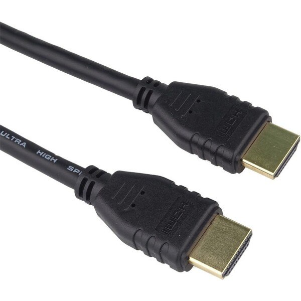 PremiumCord HDMI 2.1/HDMI 2.1 kabel s ethernetem 8K 0,5m černý