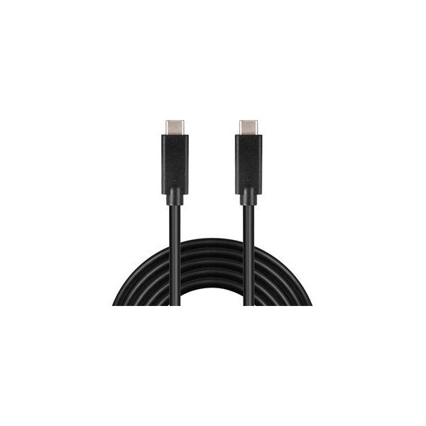 PremiumCord USB-C kabel ( USB 3.1 gen 2, 3A, 10Gbit/s ) černý, 2m