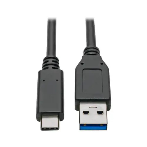 PremiumCord USB-C/USB-A napájecí kabel 60W 2m černý