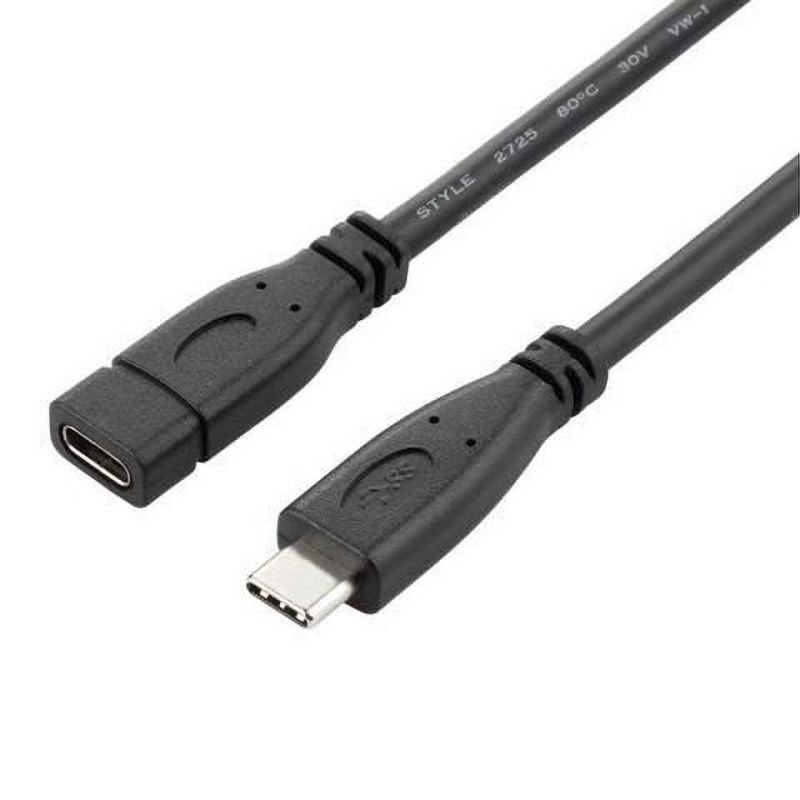 PremiumCord Prodlužovací kabel USB 3.2 generation 2, C/male - C/female, 1m