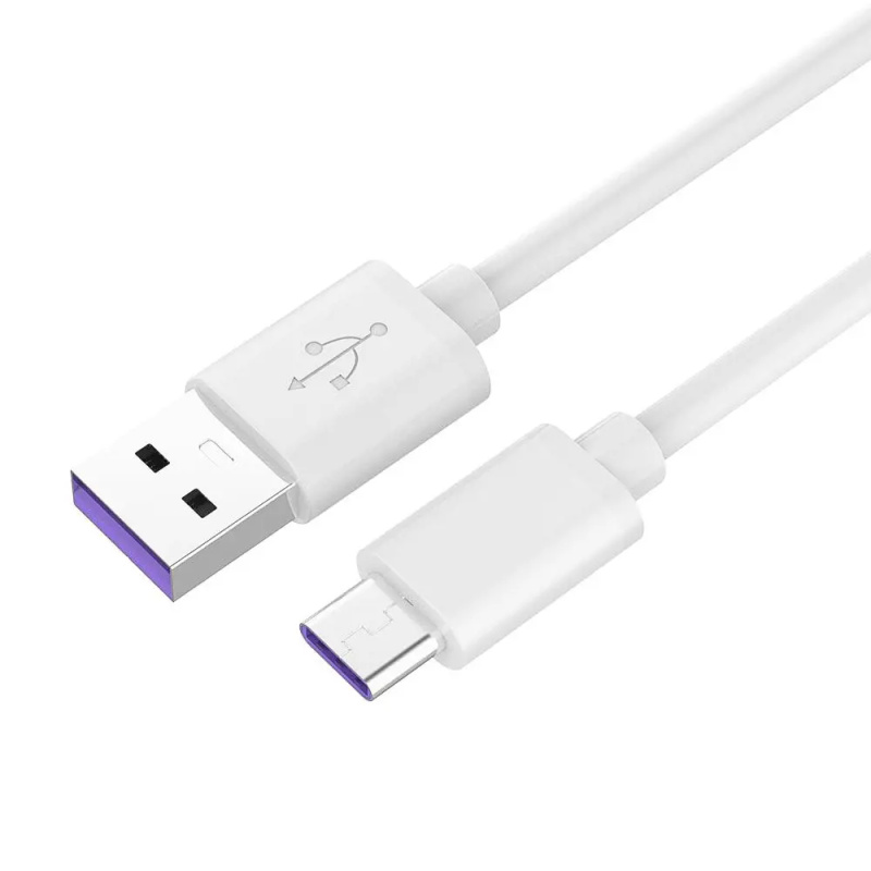 PremiumCord Kabel USB 3.1 C/M *USB 2.0 A/M, Super fast charging 5A, bílý, 1m