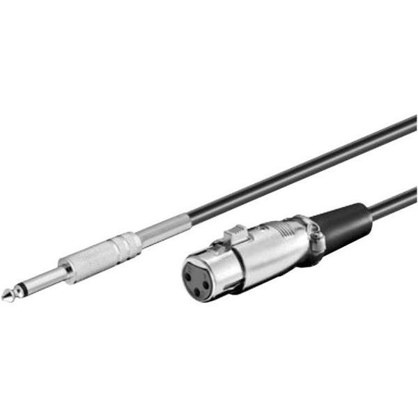 PremiumCord kjackxlr01 Černá