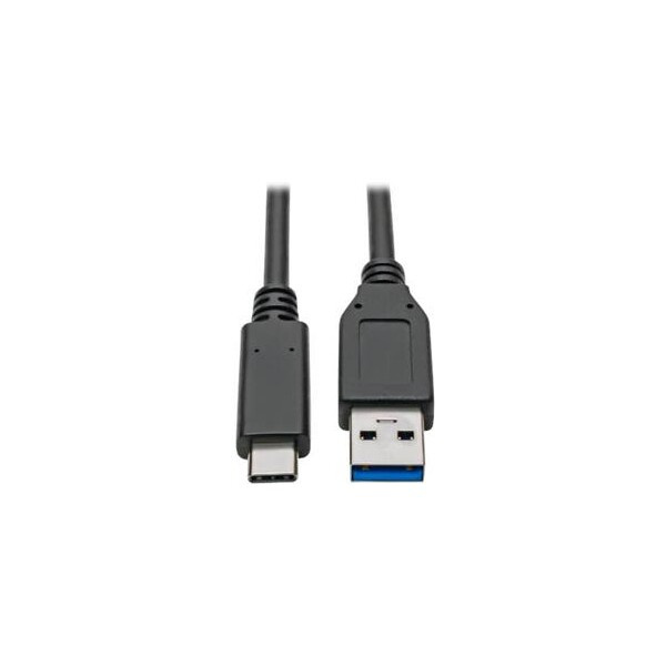 PremiumCord USB-C/USB-A napájecí kabel 60W 3m černý