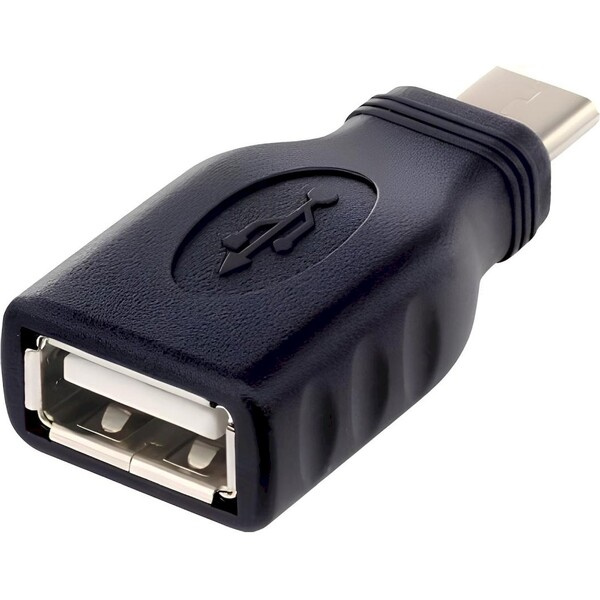 PremiumCord Adaptér USB-C/male - USB2.0  A/female černý