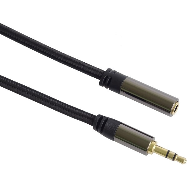PremiumCord 3,5mm/3,5mm prodlužovací kabel 1,5m černý