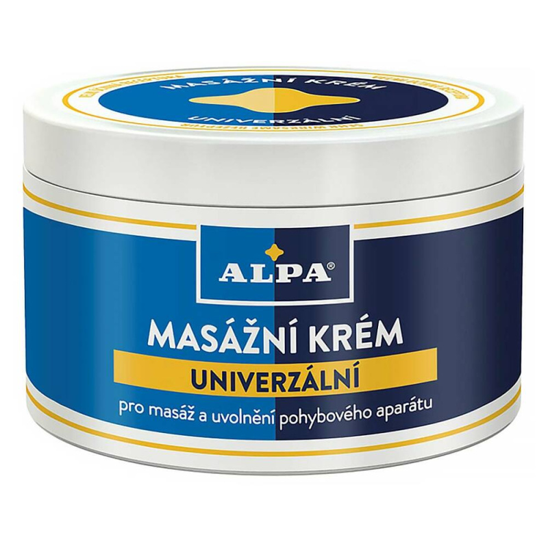 Alpa Masážní krém univerzální masážní krém 250 ml