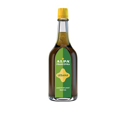 Alpa Francovka bylinný lihový roztok Lesana, 160 ml