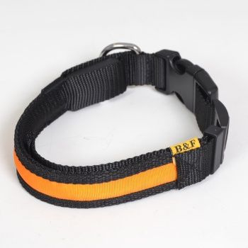 STŘEDNÍ NYLONOVÝ OBOJEK BLIKACÍ 41-54cm