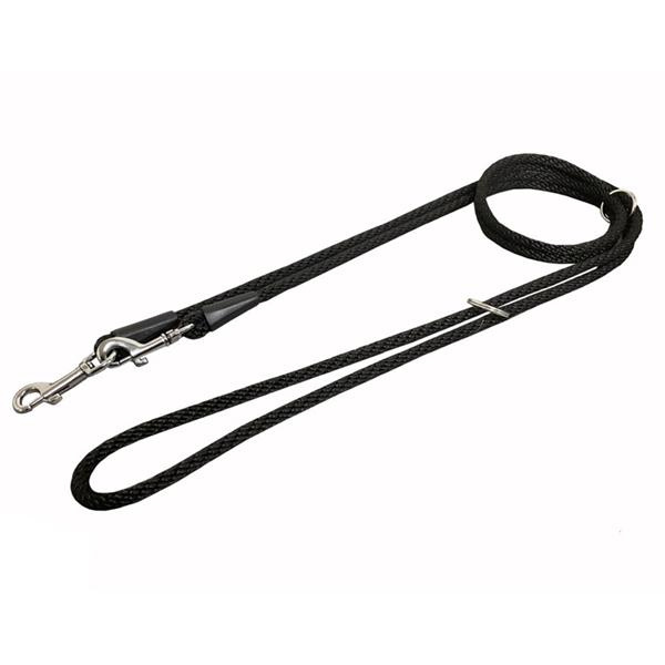 Vodítko textil lano "Spirála" přep. černé B&F 1,00 x 240 cm