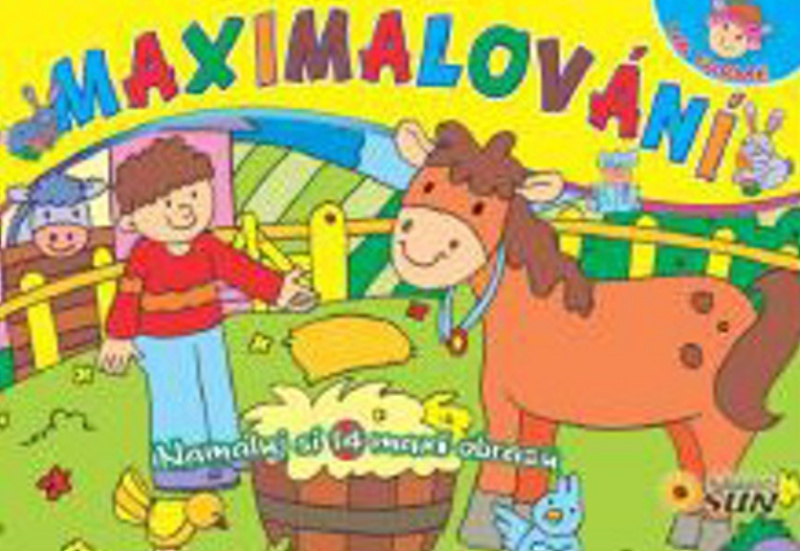 Maximalování: Na farmě - kniha z kategorie Omalovánky