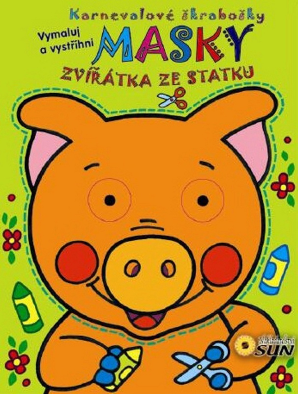 Masky Zvířátka ze statku - kniha z kategorie Omalovánky