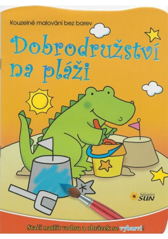 Dobrodružství na pláži - Kouzelné malování NAKLADATELSTVÍ SUN s.r.o.