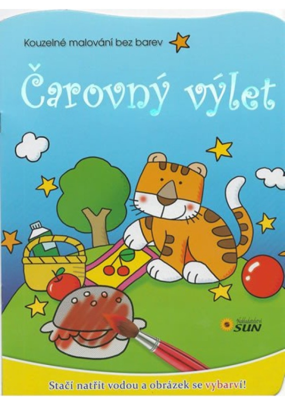 Čarovný výlet - Kouzelné malování NAKLADATELSTVÍ SUN s.r.o.