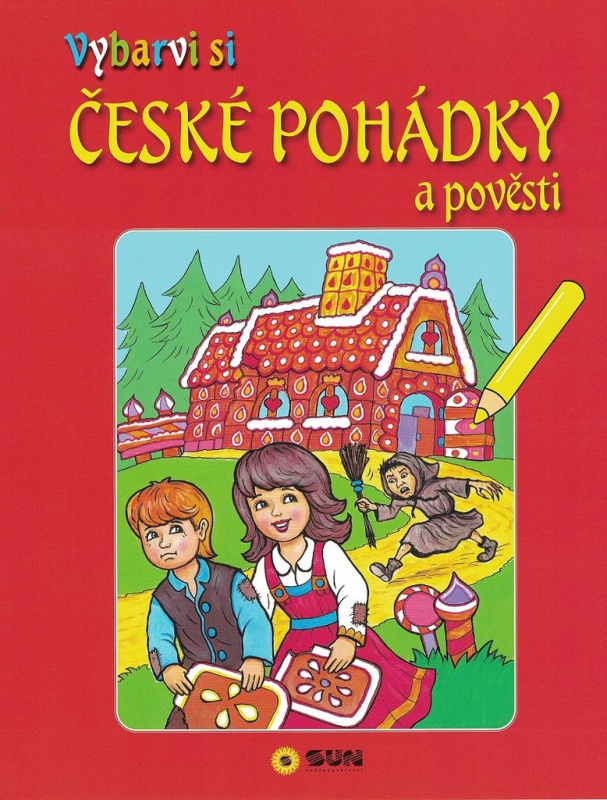 České pohádky a pověsti - Vybarvi si NAKLADATELSTVÍ SUN s.r.o.
