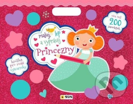 Princezny - Knížka pro malé výtvarníky