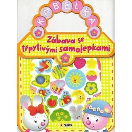 Žlutá kabelka - Zábava se třpytivými samolepkami NAKLADATELSTVÍ SUN s.r.o.