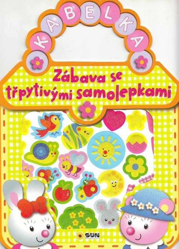 Žlutá kabelka - Zábava se třpytivými samolepkami NAKLADATELSTVÍ SUN s.r.o.
