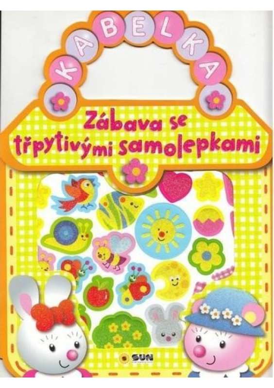 Žlutá kabelka - Zábava se třpytivými samolepkami NAKLADATELSTVÍ SUN s.r.o.