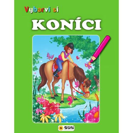 Vybarvi si - Koníci