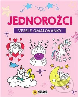 Jednorožci -veselé omalovánky