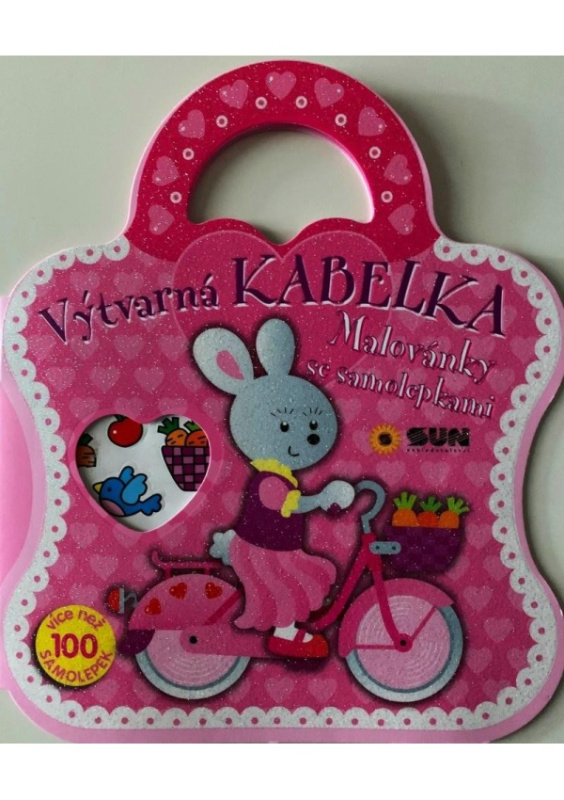 Výtvarná kabelka - Malovánky samolepky