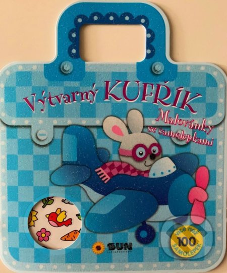 Výtvarný kufřík - Malovánky samolepky