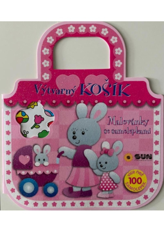 Výtvarný košík - Malovánky samolepky