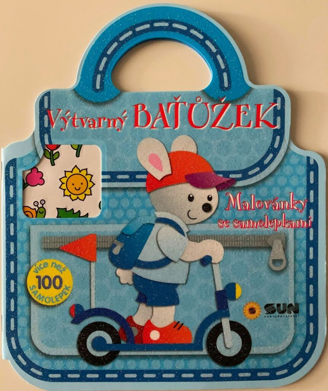 Výtvarný batůžek - Malovánky samolepky