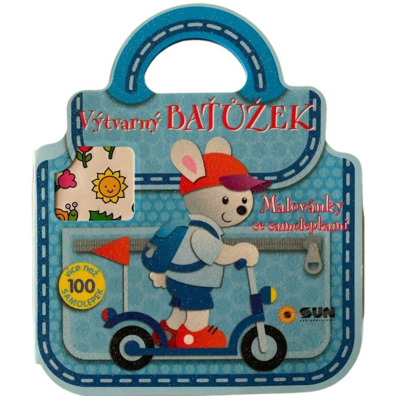 Výtvarný batůžek - Malovánky samolepky