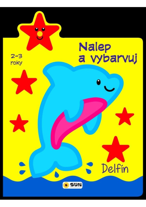 Nalep a vybarvuj - Delfín 2-3 roky