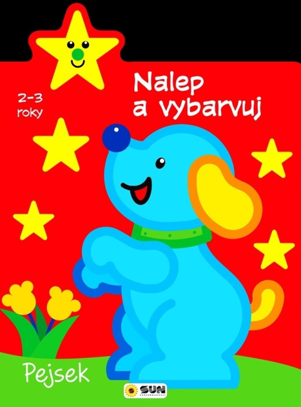 Nalep a vybarvuj - Pejsek- 2-3 roky