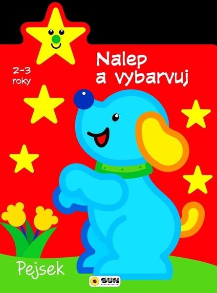 Nalep a vybarvuj - Pejsek- 2-3 roky