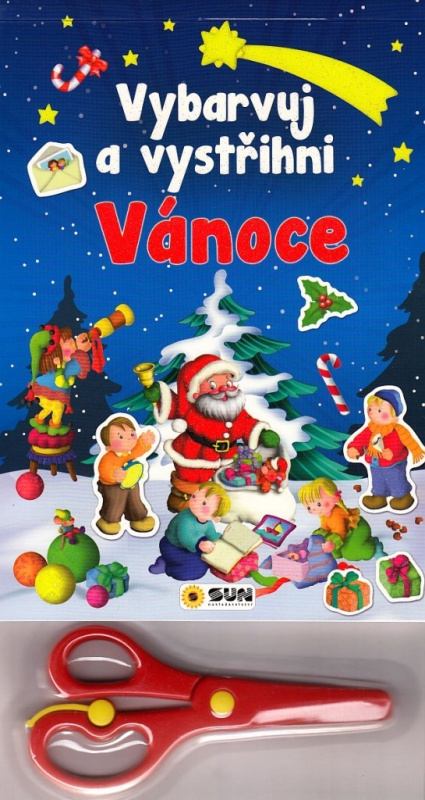 Vybarvuj a Vystřihni - Vánoce
