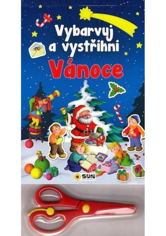 Vybarvuj a Vystřihni - Vánoce
