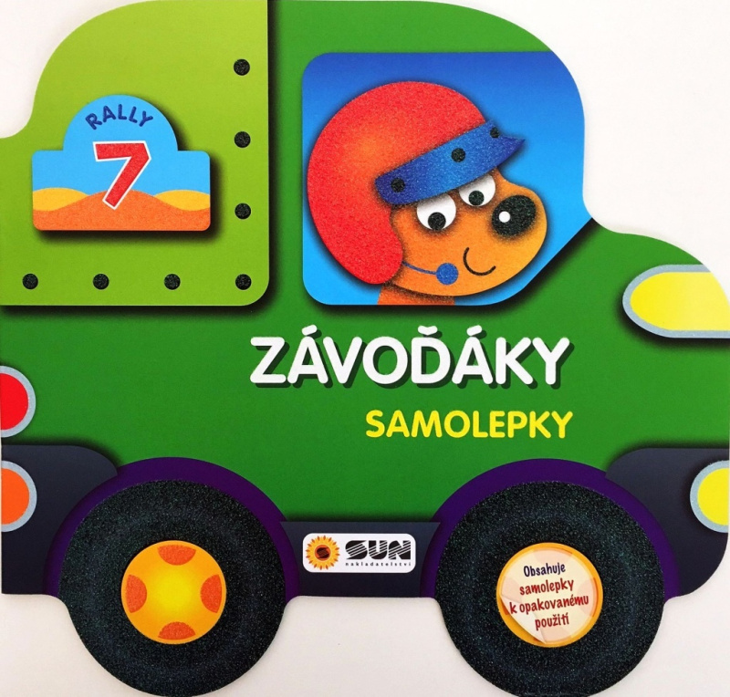 Závoďáky - velké - samolepky