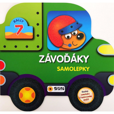 Závoďáky - velké - samolepky