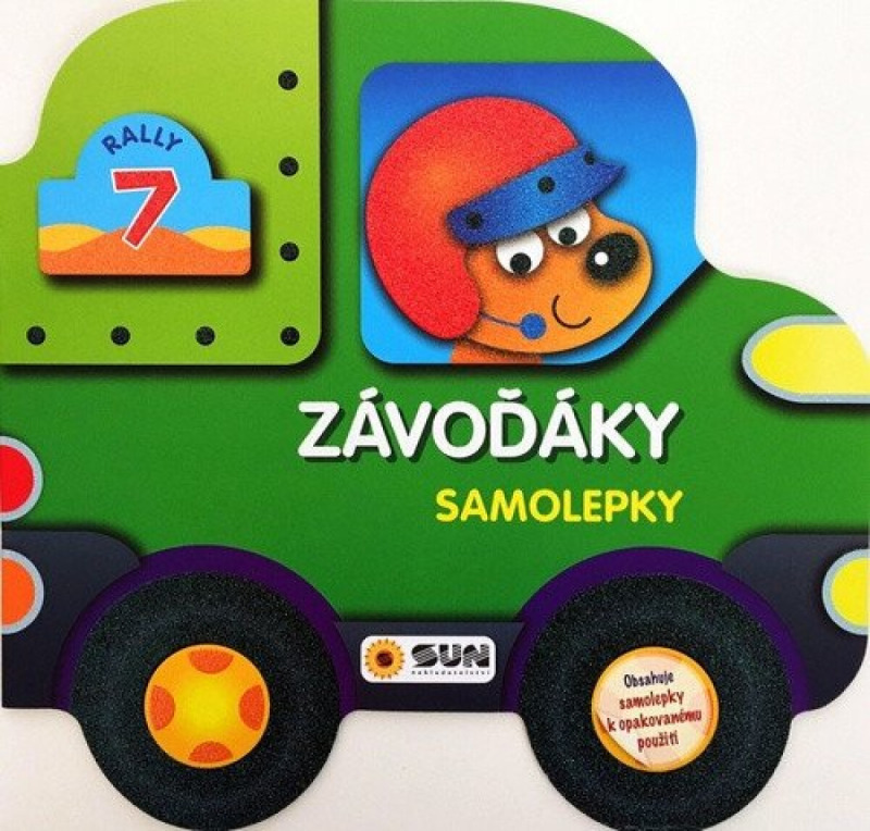 Závoďáky - velké - samolepky