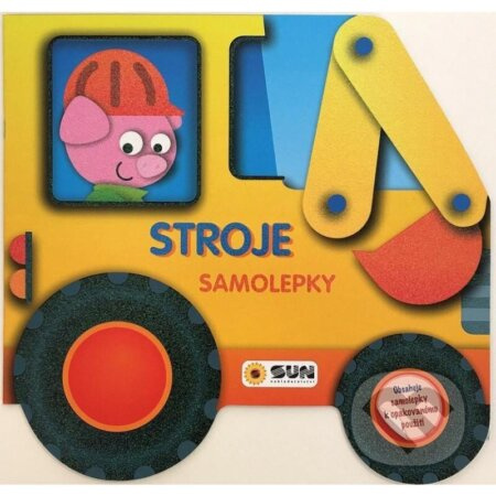 Stroje - samolepky k opakovatelnému použití