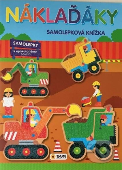 Náklaďáky - samolepky k opakovanému použití