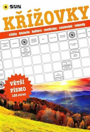 Křížovky - Citáty, historie, kultura, medicína, cestování, rekordy (vetší písmo) - kniha z kategorie Křížovky