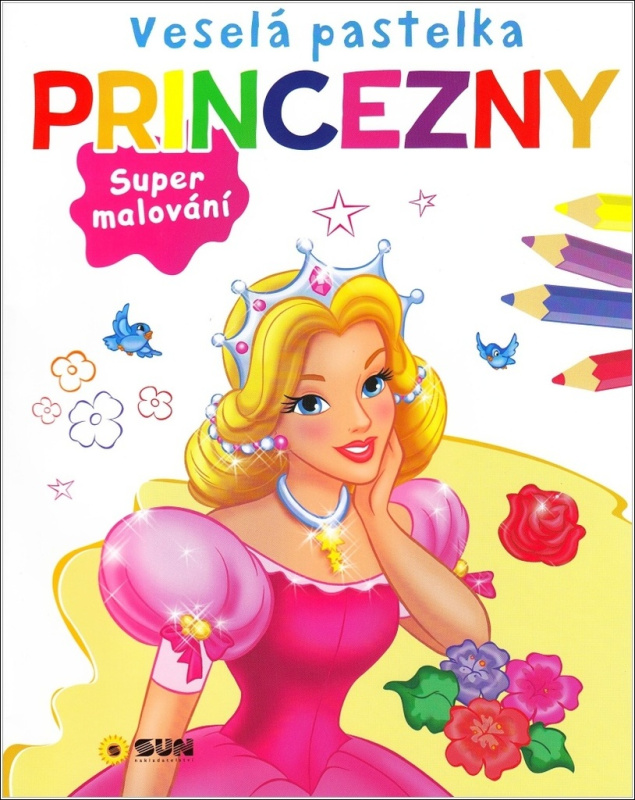Veselá pastelka-Princezny