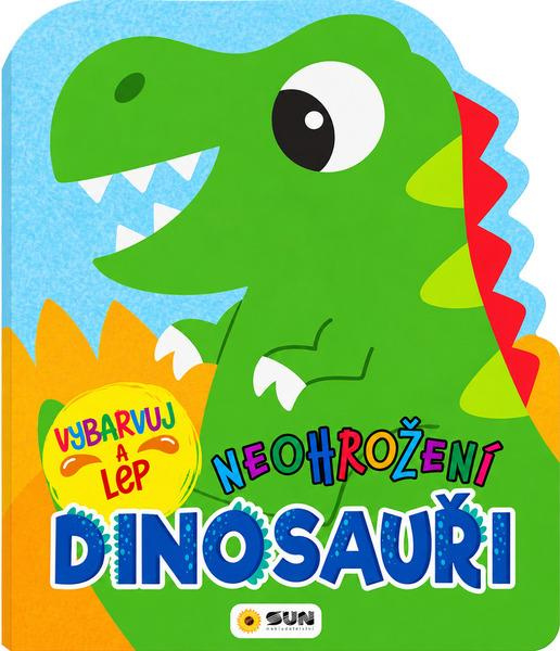 Neohrožení dinosauři - Vybarvuj a lep