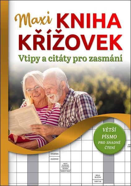 Maxi kniha křížovek: Vtipy a citáty (Větší písmo)