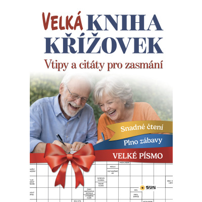 Velká kniha křížovek - Vtipy a citáty pro zasmání
