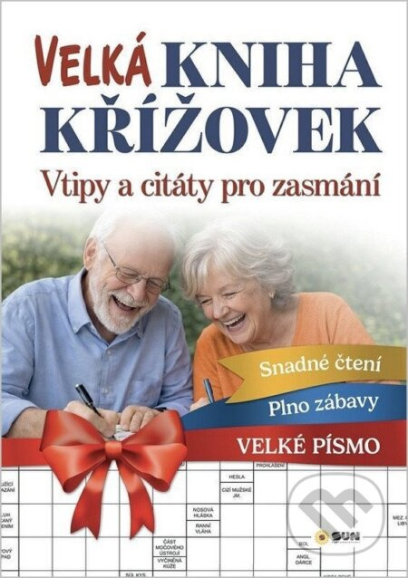 Velká kniha křížovek - Vtipy a citáty pro zasmání
