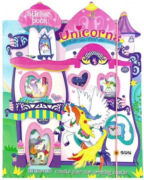 Unicorns Sticker book