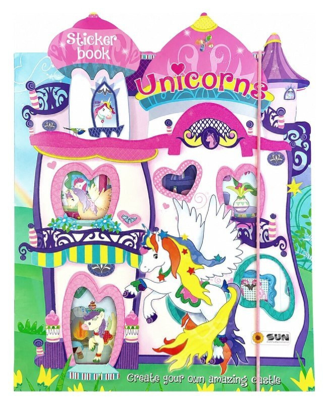 Unicorns Sticker book